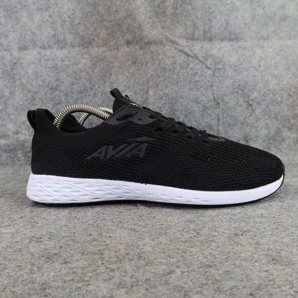 Avia Shoes Womens 8 Athletic Trainers Running Active Comfort Black Lace Up Helix - Picture 2 of 12